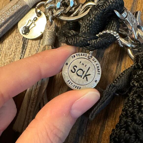 Vintage Y2K The Sak Limited Original 30 Year Anniversary Crochet Crossbody - Picture 2 of 10